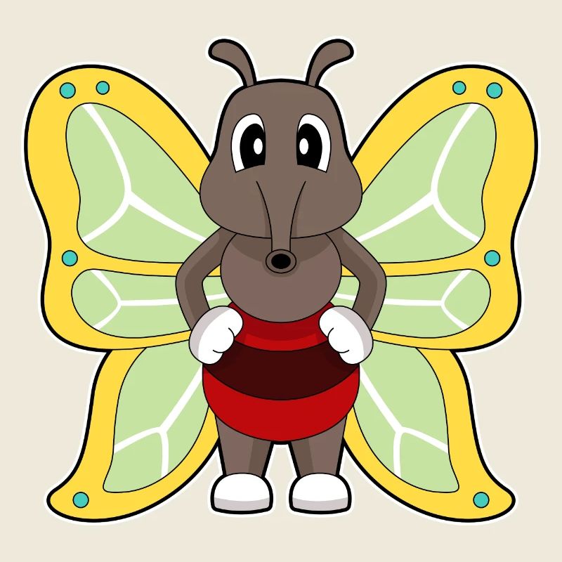 Moustique papillon