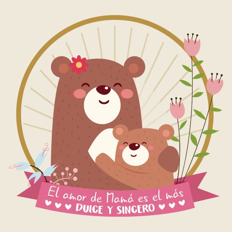 Cadeau pour les mamans L’amour de maman est le plus doux