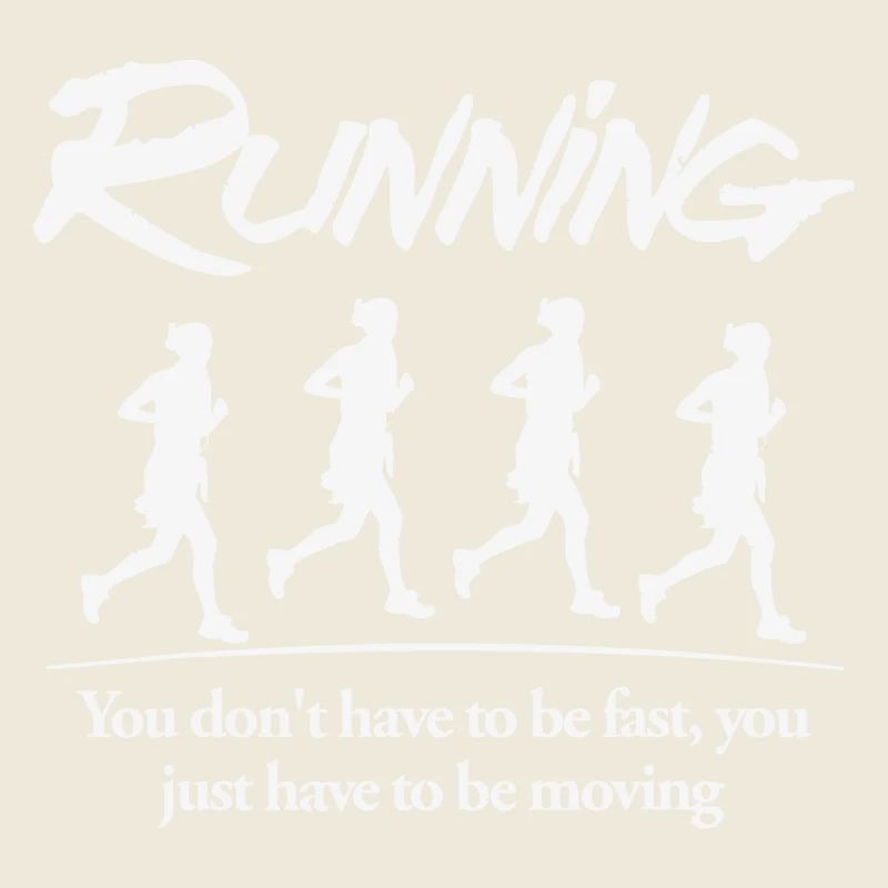 Conception de silhouettes de course motivante