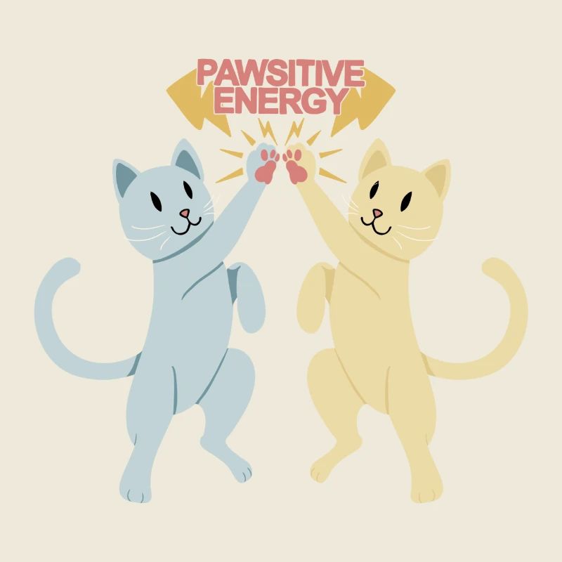 Freunde teilen Pawsitive Energy