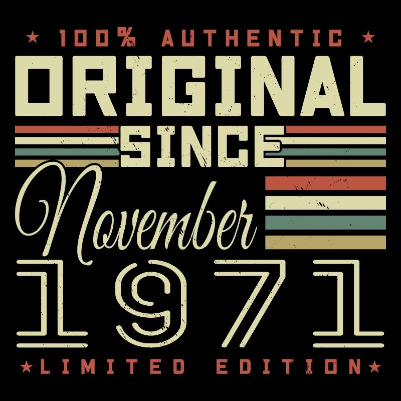 Geburtstagsgeschenk November 1971