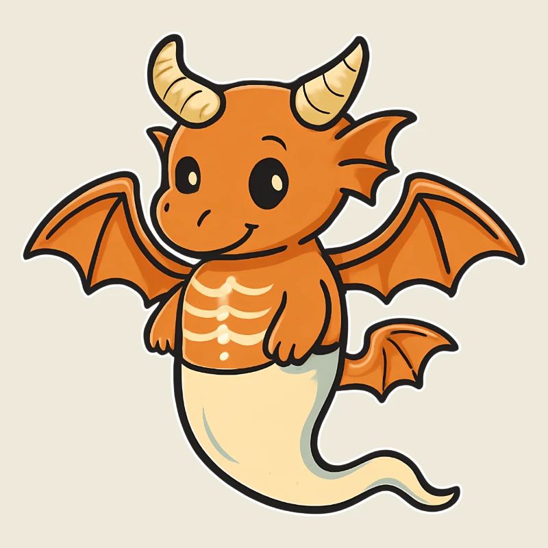 Orange Dragon Friend
