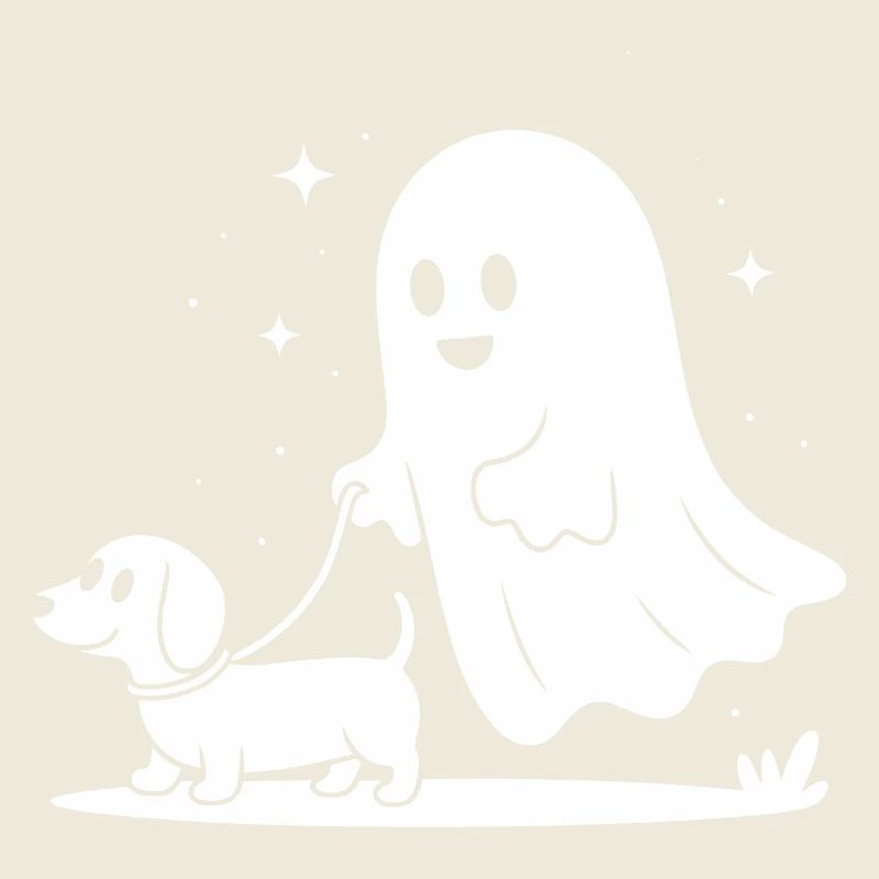 Fantôme chien ami de nuit