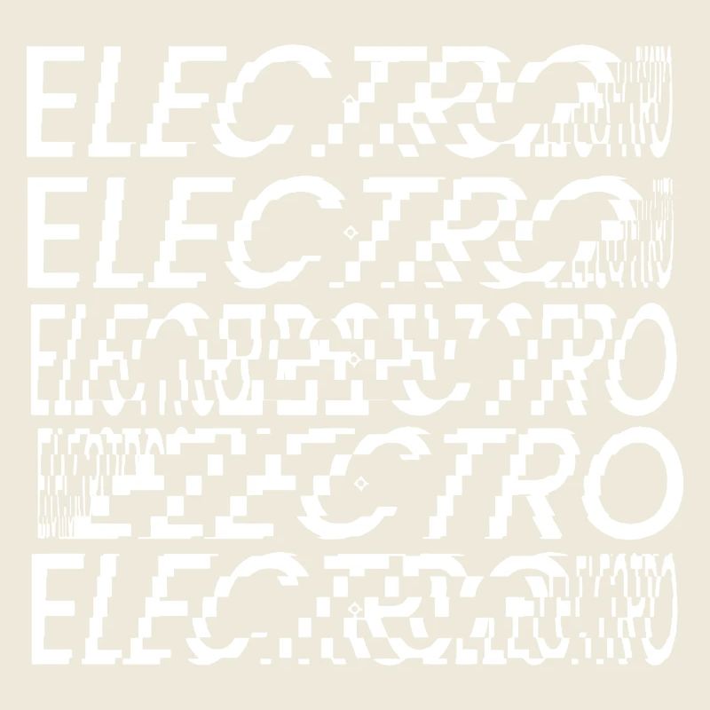 Électro-typographie Glitch