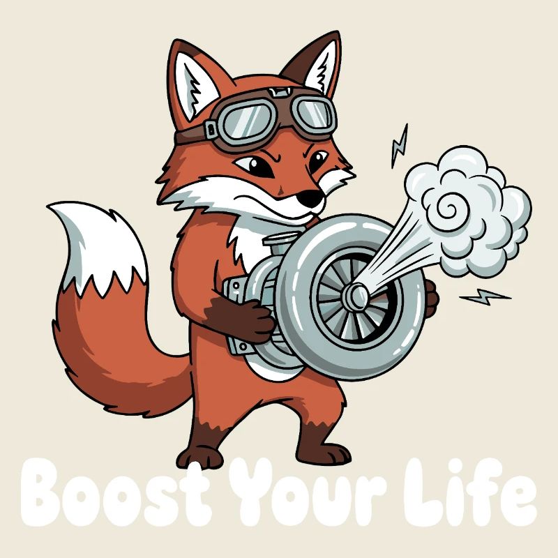 Fuchs mit Jetbike Boost