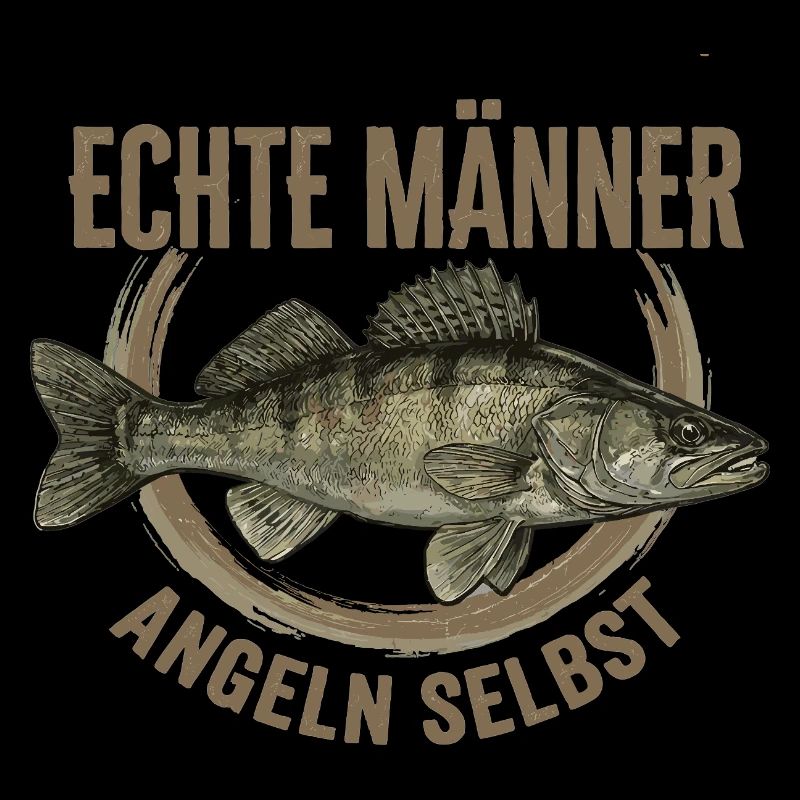 Echte Männer – Angeln  Selbs Zander