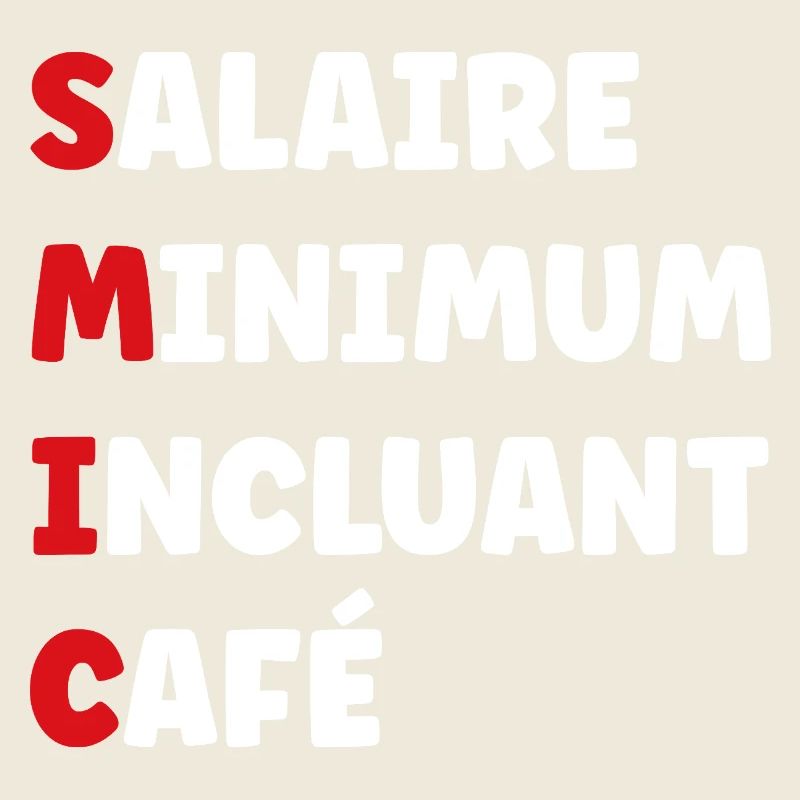 Mindestlohn einschließlich Kaffee SMIC