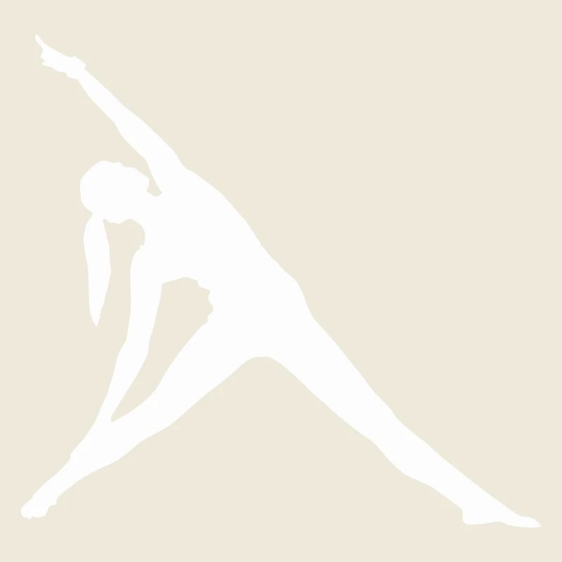 Stretch-Silhouette Tänzerin