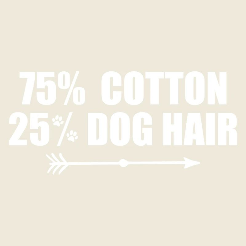 75 Baumwolle 25 Prozent Hundehaare