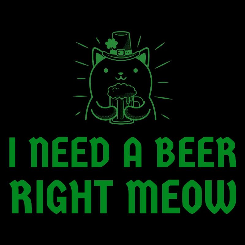 I need a beer right meow