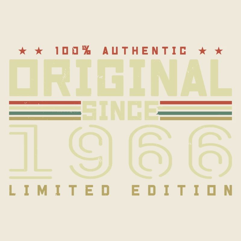 Original 1966 Retro 1966 Geburtstagsgeschenk 1966