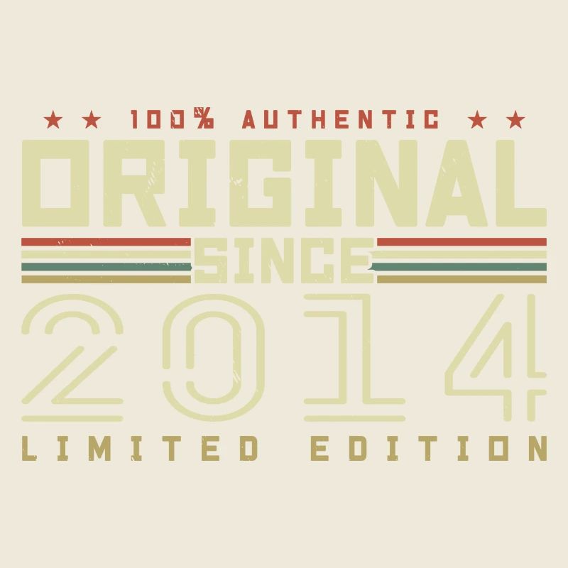 Original 2014 Retro 2014 Geburtstagsgeschenk