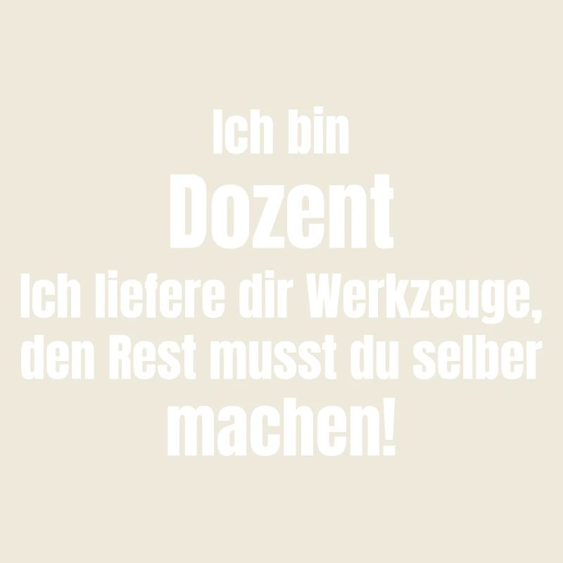 Dozent Schule oder Universität