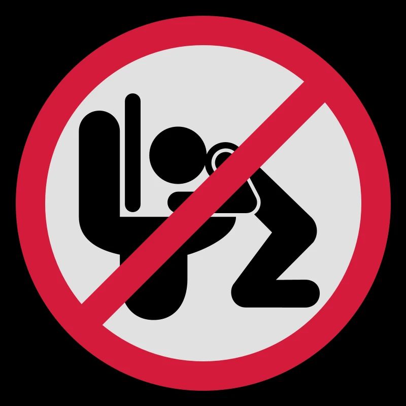 Kotzen verboten | puke | Spit | Vomit not allowed