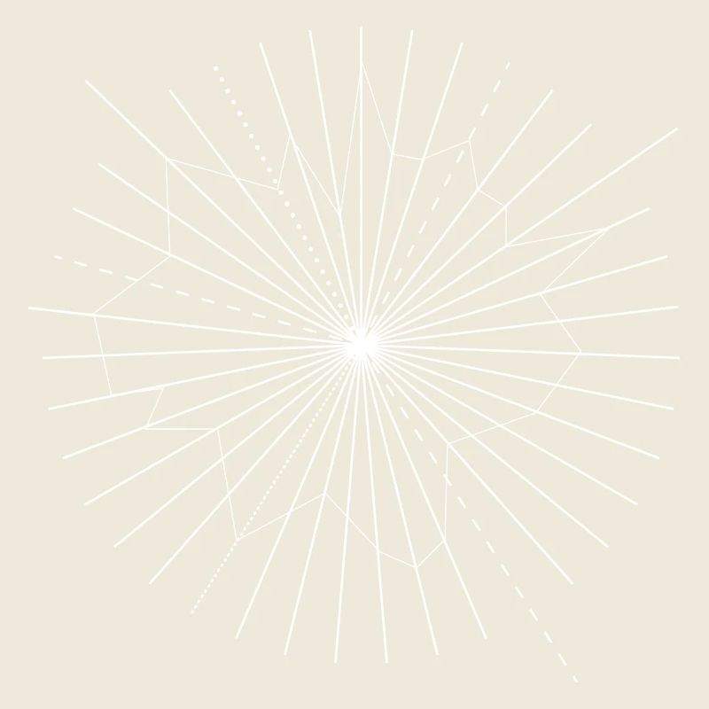 rayons radiaux