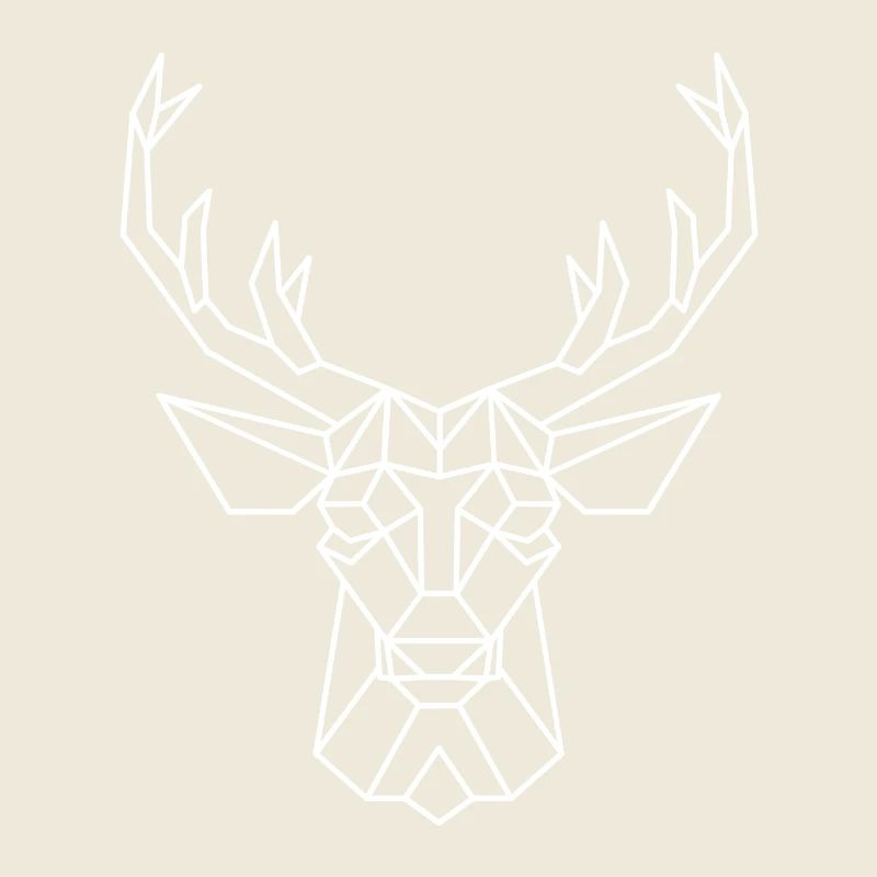 Hirsch - Hirschgeweih