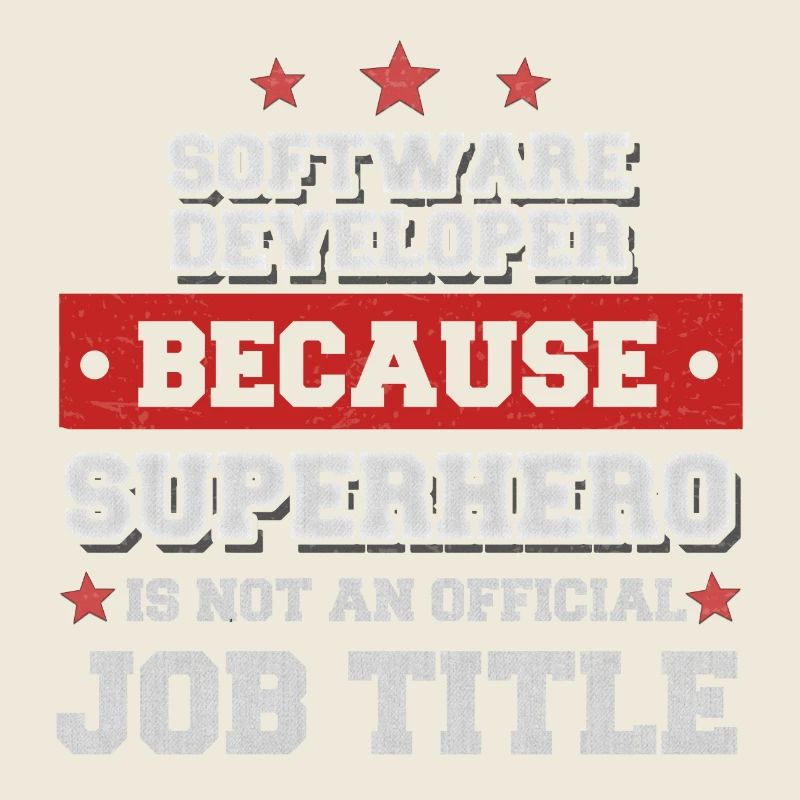 Software Developer Superhero Shirt