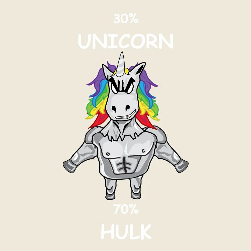 Hulk Einhorn Geschenk