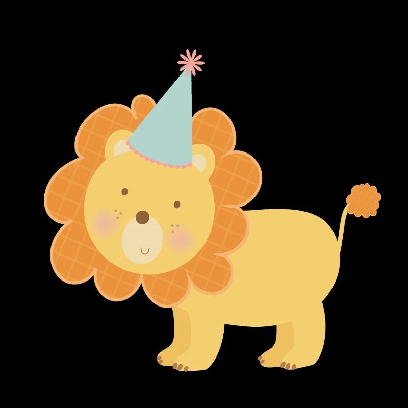 Illustration Leo Design Bébé Anniversaire