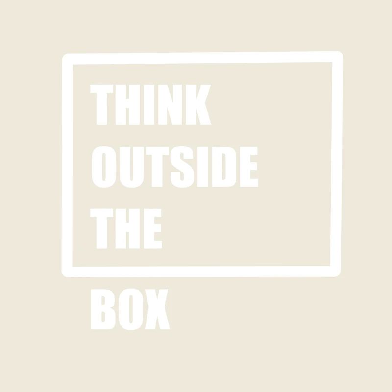 Think outside the box - Anders denken