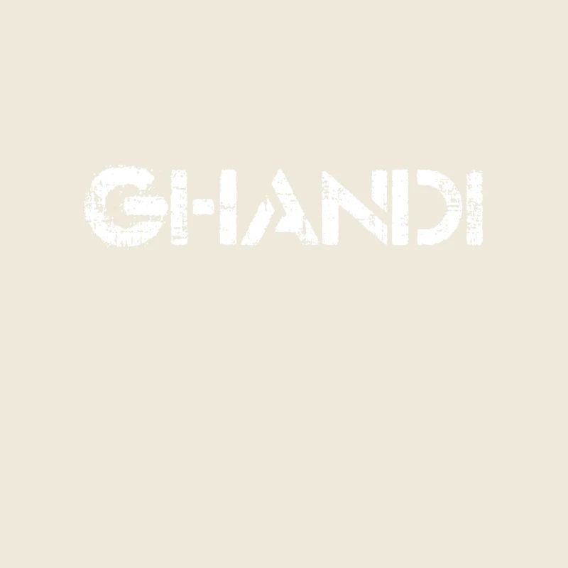 Ghandi (white)
