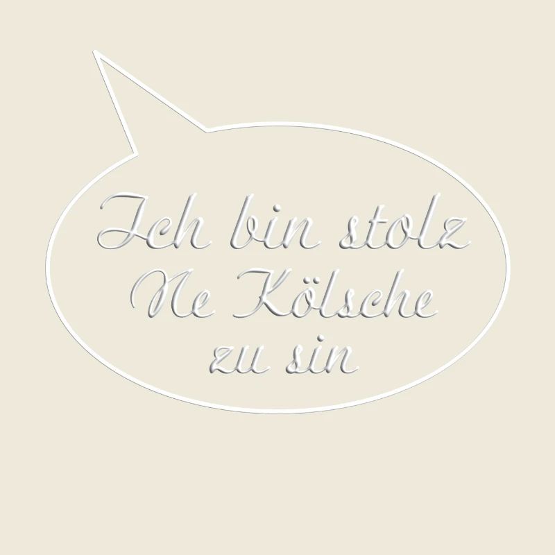 Koeln Je suis fier de koelsche à sin