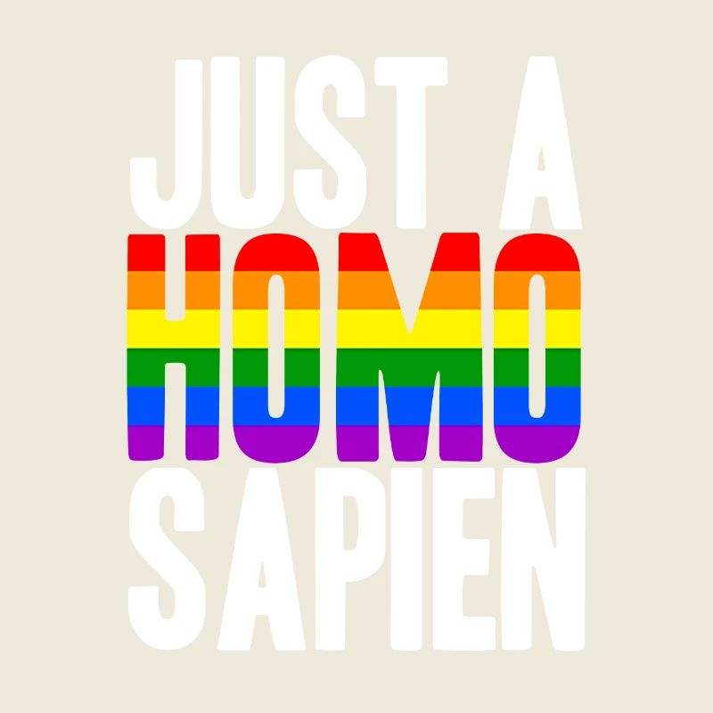 Just A Homo Sapien LGBT Geschenkidee