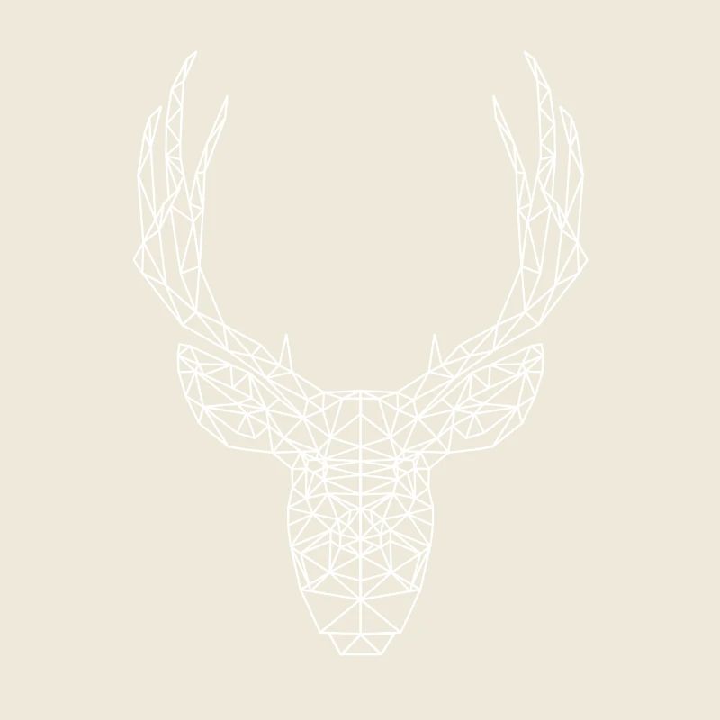 Hirsch Geweih Reh Wildtier Geschenkidee Style Cool