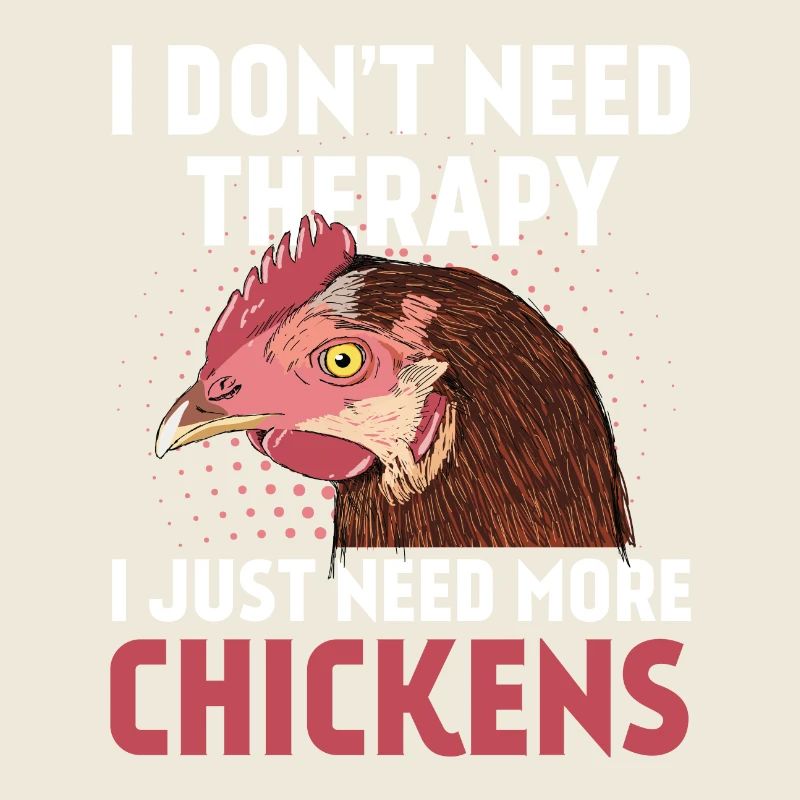 Pas de thérapie - il suffit de plus de poulets