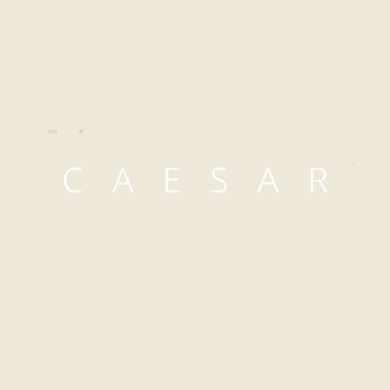 Caesar Lettering White Gift Idea