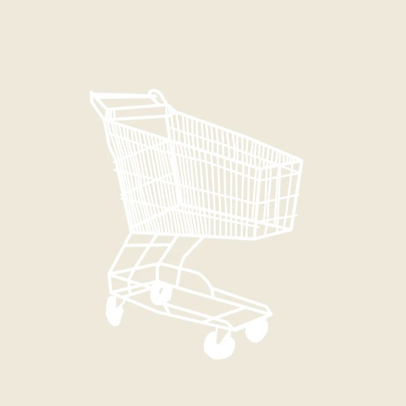 Einkaufswagen Style Geschenk