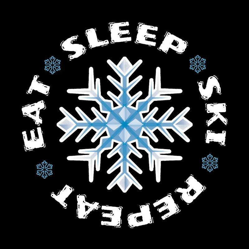 Eat Sleep Ski Repeat