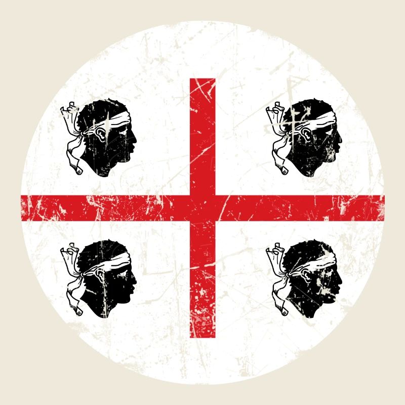 Effet vintage rosette de Sardaigne