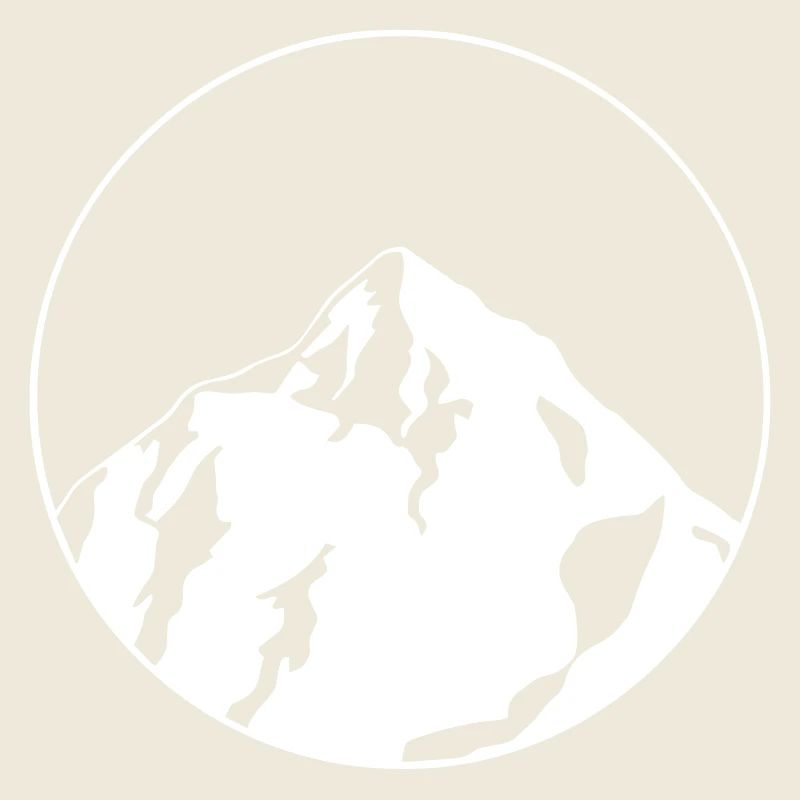 Großer Berg im Kreis