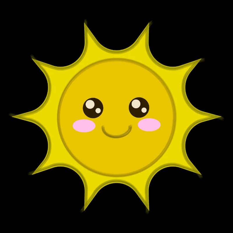 Soleil, mignon mignon soleil, soleil, cool bébé chemise