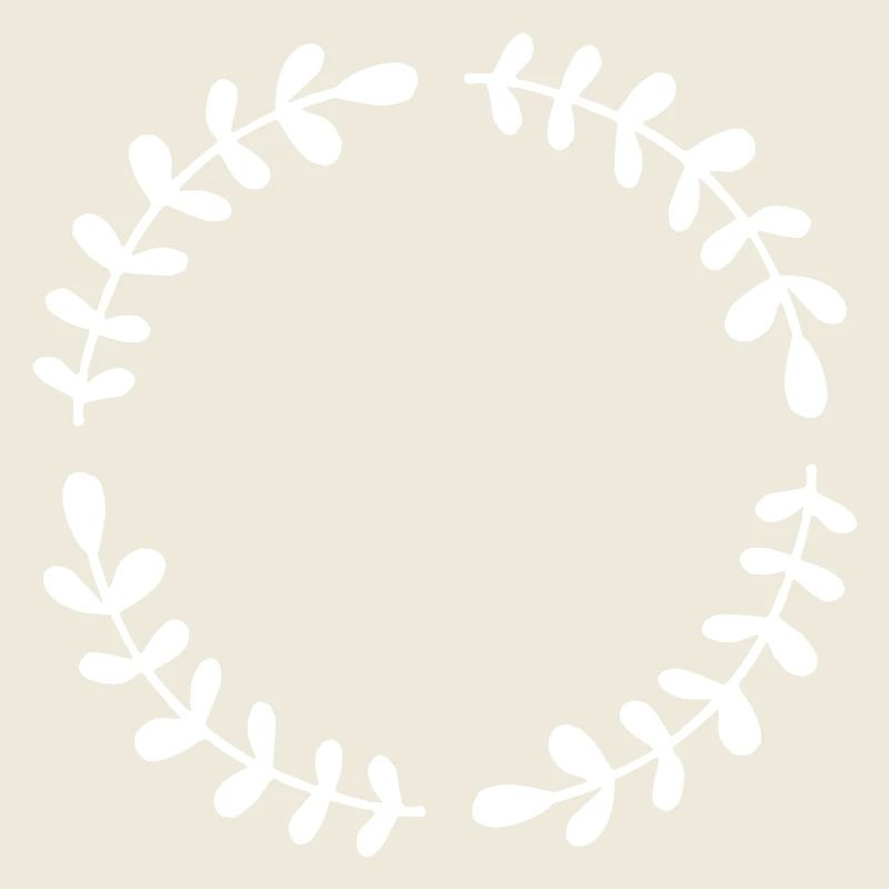 Wreath frame birthday gift