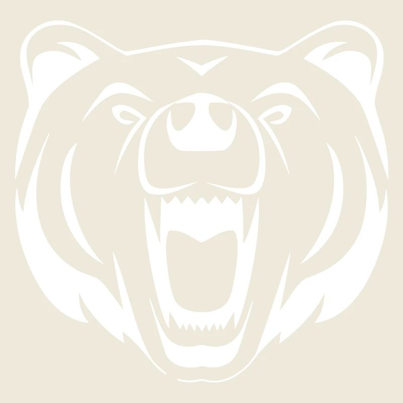 An angry bear
