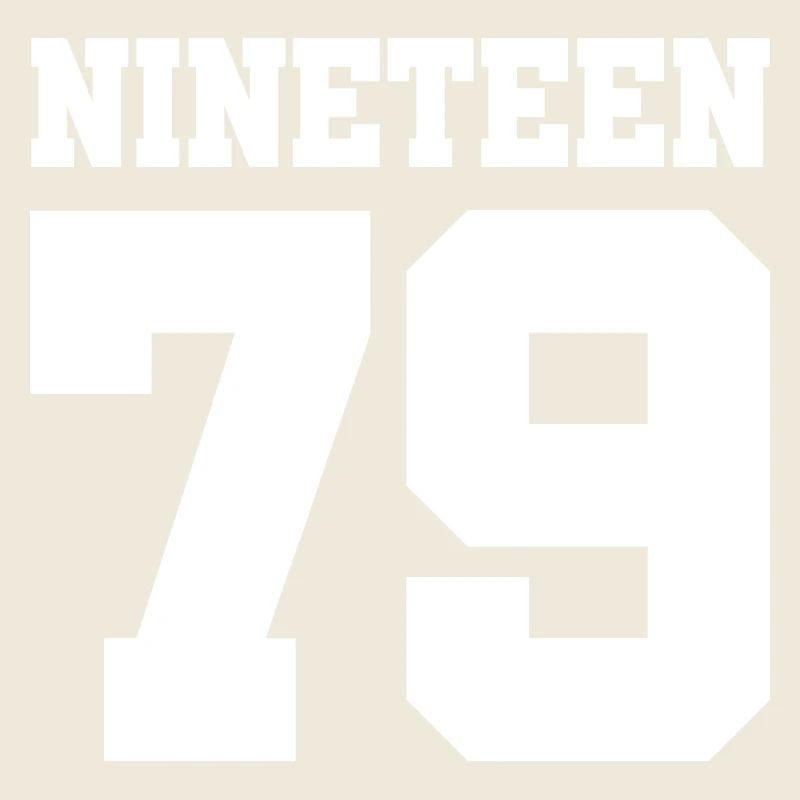 Anniversaire Année Nineteen Cadeau 1979 79