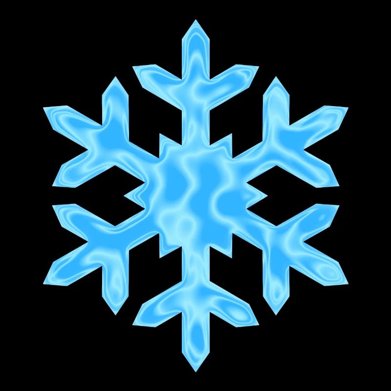 Snowflake with pattern - christmas