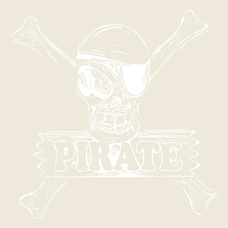 Os de crâne de pirate