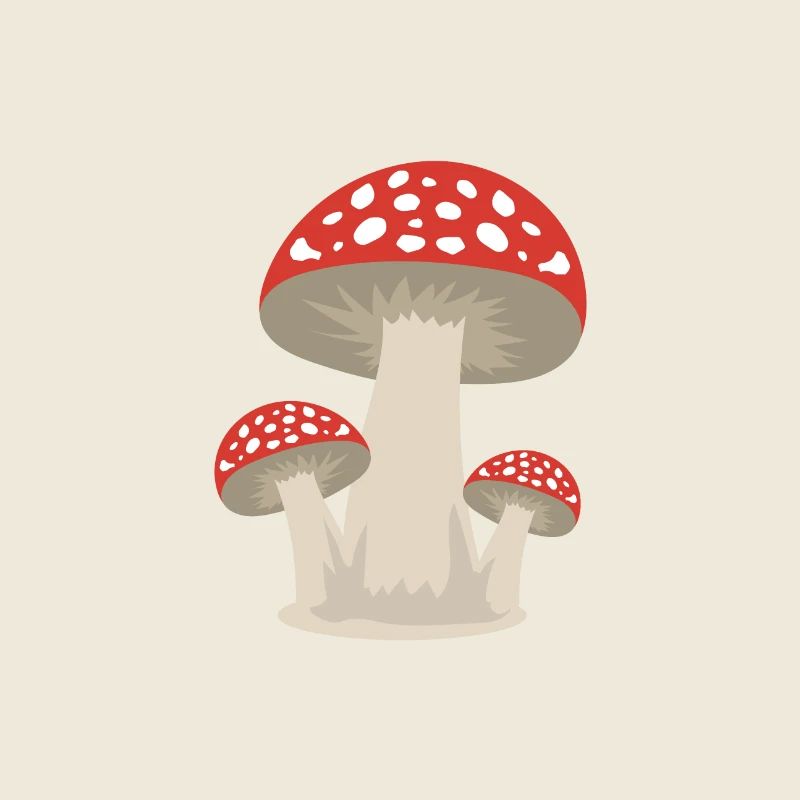 Mushroom lucky guy forest gift idea
