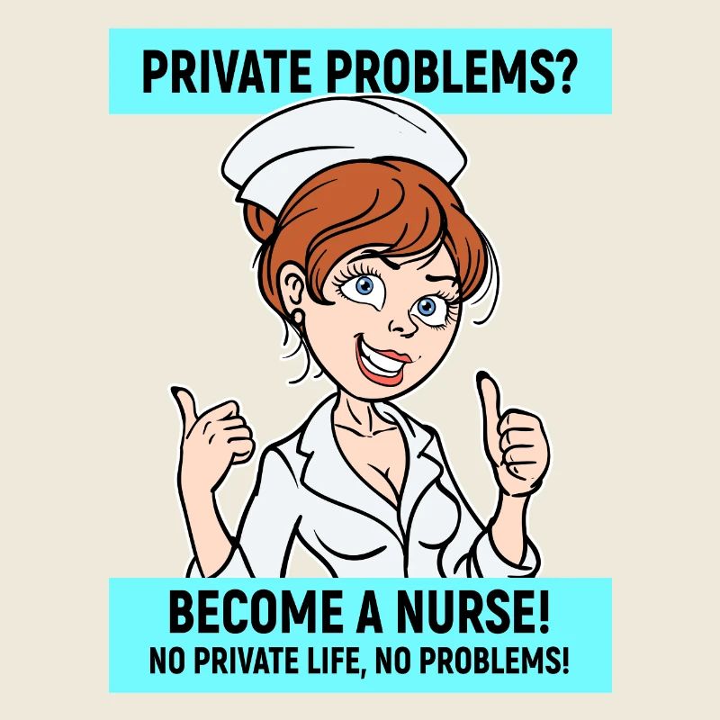 Krankenschwester Lustig Statement Pflegerin Beruf