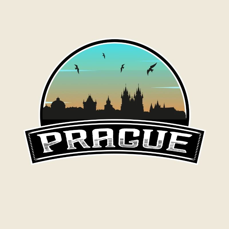 Prague Czechia Skyline Czech Souvenir