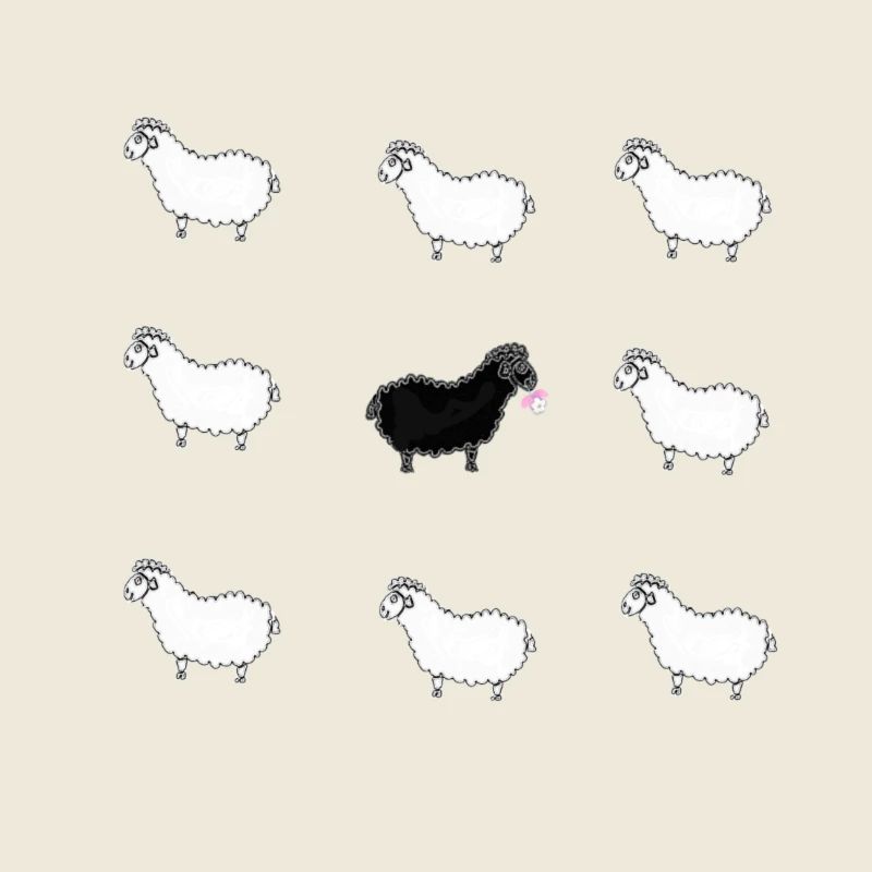 Das Schwarze Schaf.