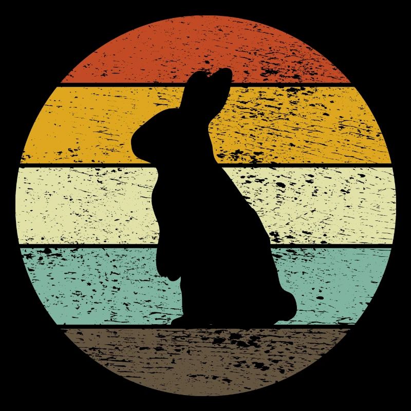 Rabbit Easter Retro Gift