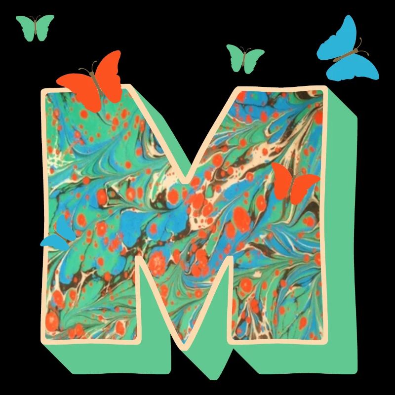 e 4 schmetterlinge m