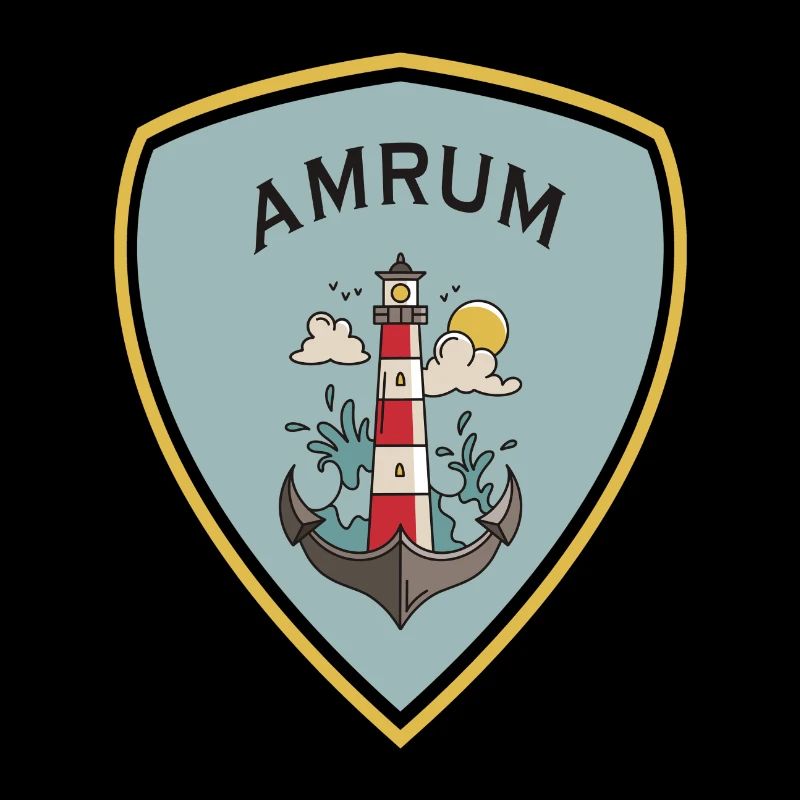 Amrum Leuchtturm Wappen