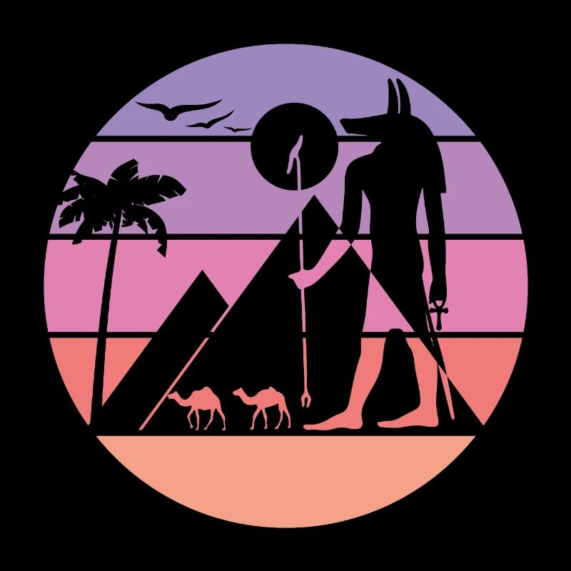 Mythical Silhouette - Anubis