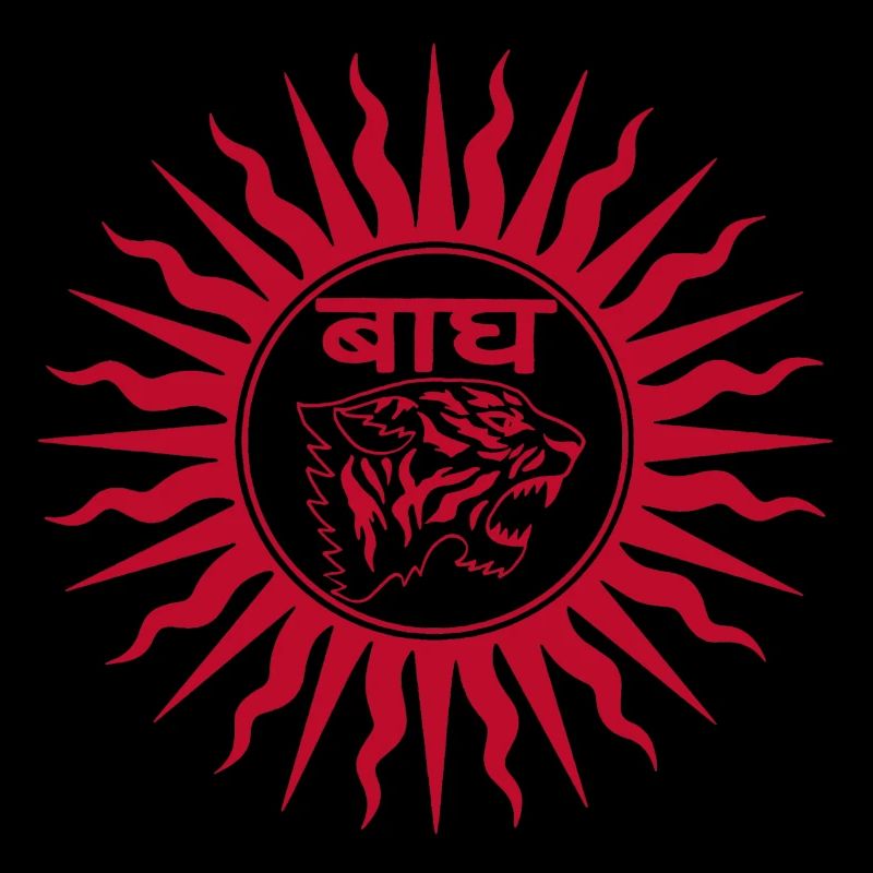 Tigre rouge en Inde