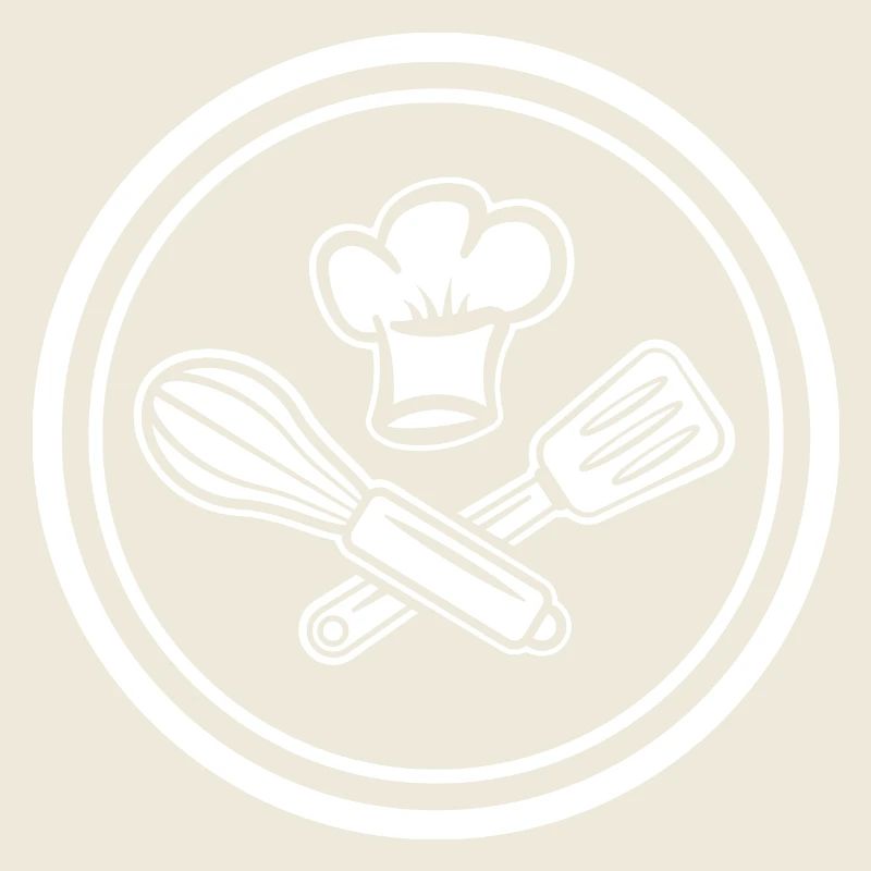 Logo simple pour que les chefs conçoivent eux-mêmes